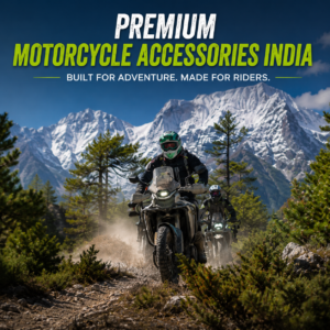 Premium motorcycle accessories India adventure