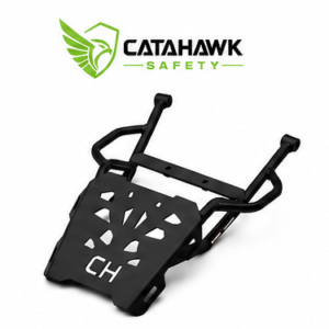 Catahawk Safety Royal Enfield Scram 411 back carrier black heavy duty luggage rack
