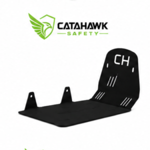 Catahawk Safety Royal Enfield Scram 411 engine guard black heavy duty bash plate protector