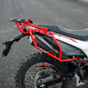 Hero XPulse 210 red saddle stay by Catahawk Safety heavy duty saddle bag support carrier