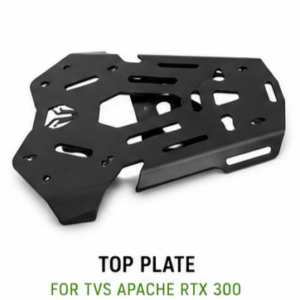 CATAHAWK rear top plate luggage carrier for TVS Apache RTX 300 on white background